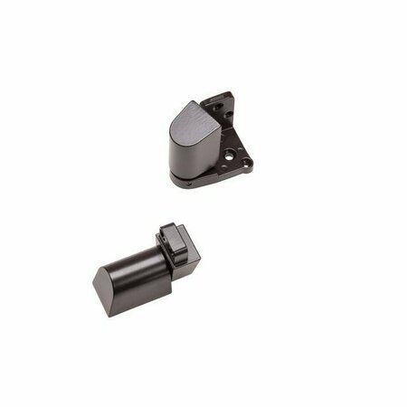 Global Door Controls US Aluminum Style 3/4 in. Right Hand Offset Door Pivot Hinge Set for Adams Rite Type Storefront Door in Duronodic TH1114U-RH-DU